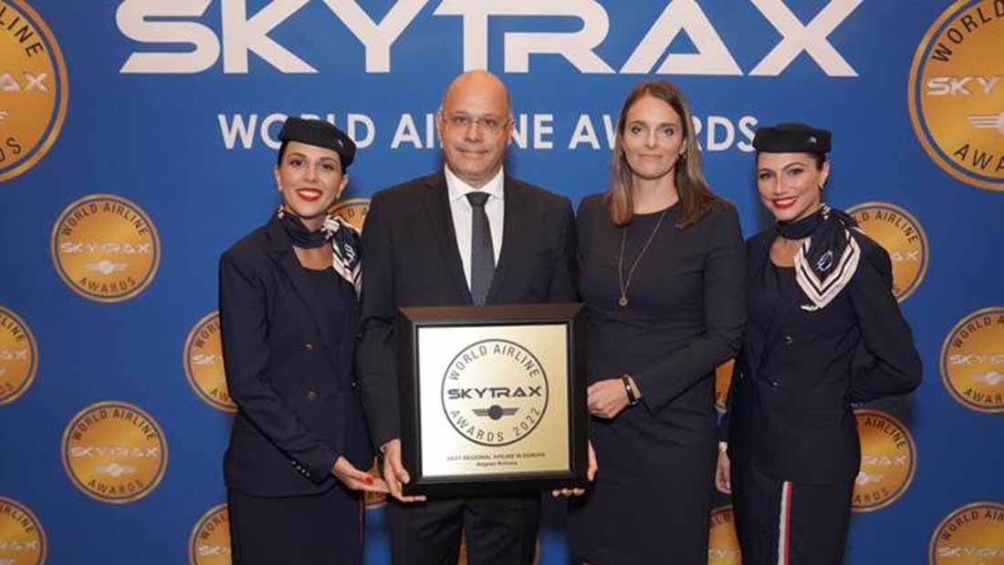 «Καλύτερη Περιφερειακή Αεροπορική Εταιρεία στην Eυρώπη» ξανά η Aegean