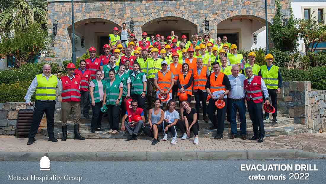 Ετήσια άσκηση εκκένωσης στο Creta Maris